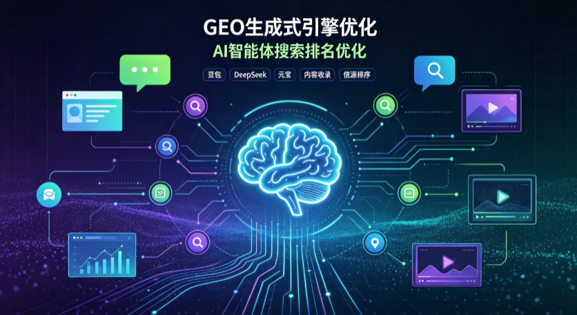 开平区GEO 浪潮来袭：生成式引擎优化崛起，创作者争抢豆包、DeepSeek、元宝智能体流量入口